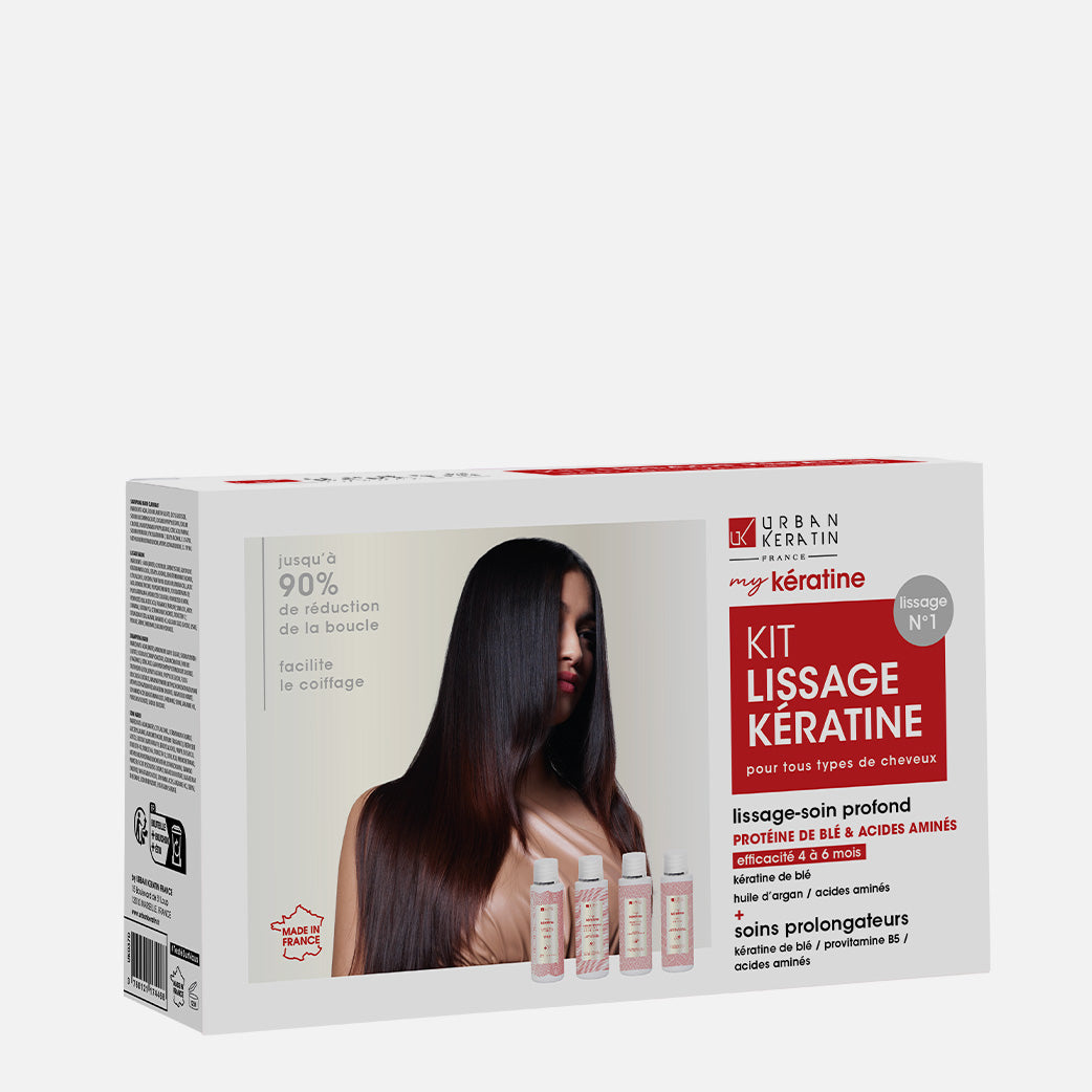 MINI KIT LISSAGE À LA KÉRATINE, 100 ml